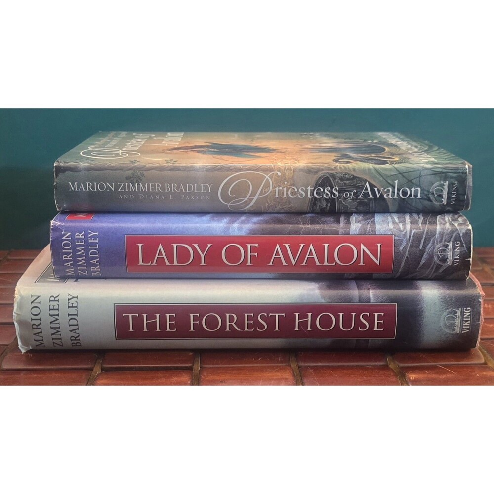 Forest House Lady of Avalon Priestess of Avalon Marion Zimmer Bradley Hardcovers